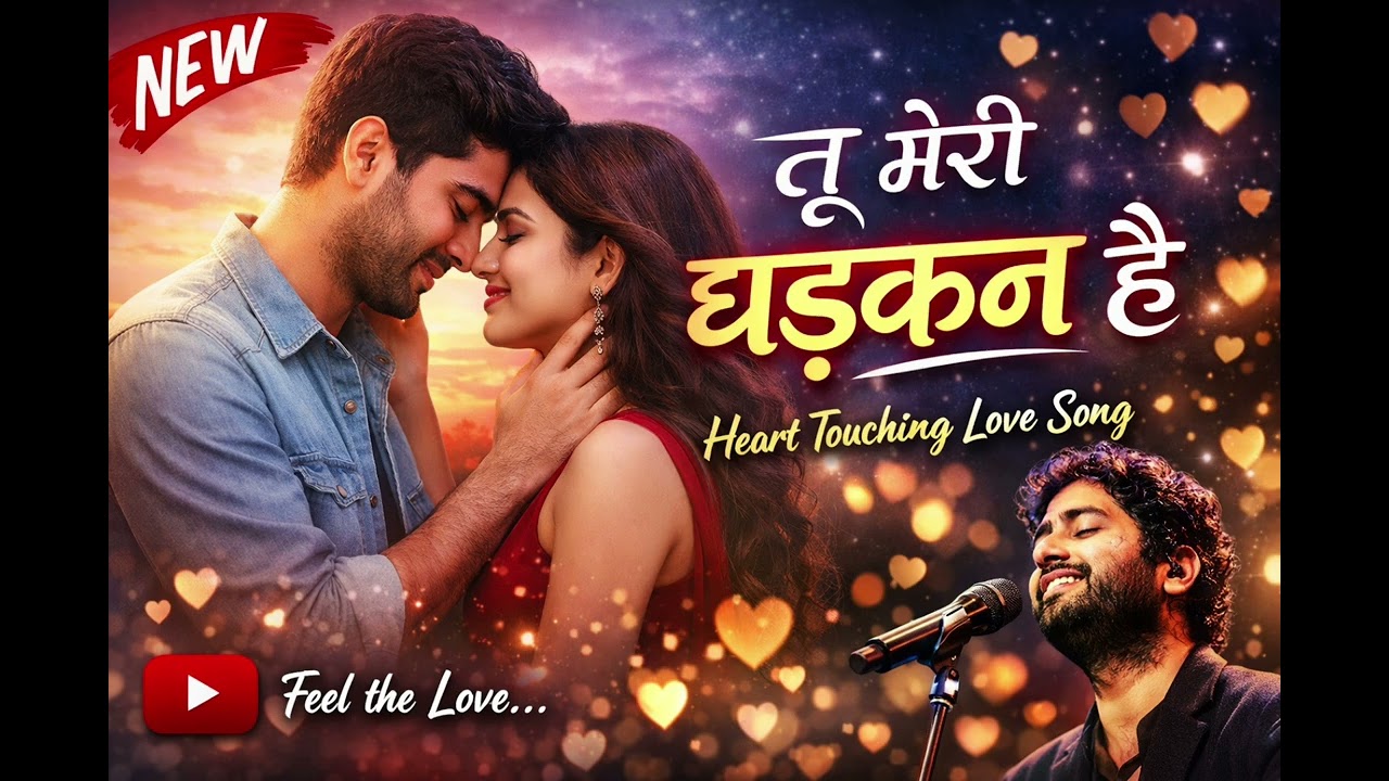 “तू मेरी धड़कन है | Heart Touching Love Song | Arijit Singh Style”