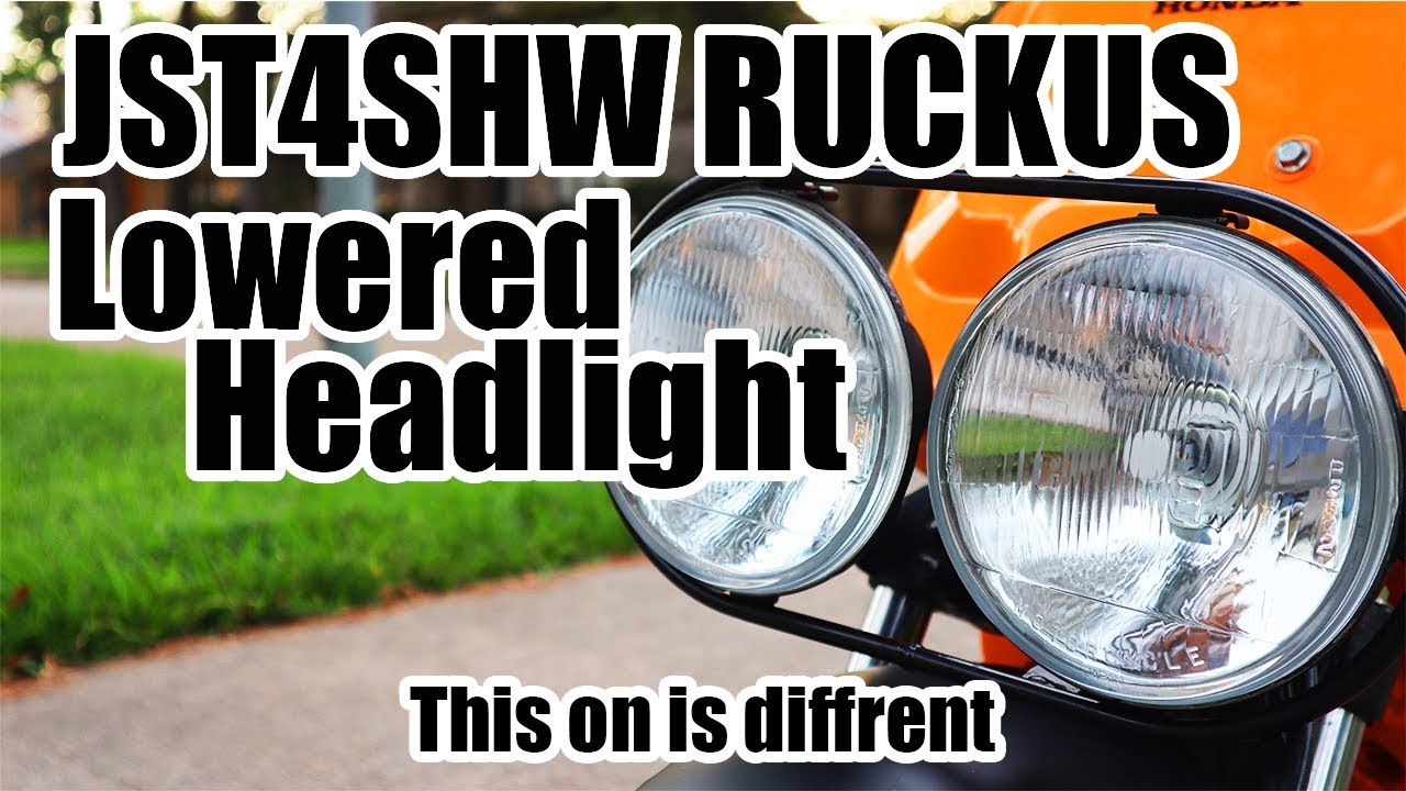 JST4SHW Ruckus кронштейн для фары с понижением #Ruckus #SmallEngineVelocity