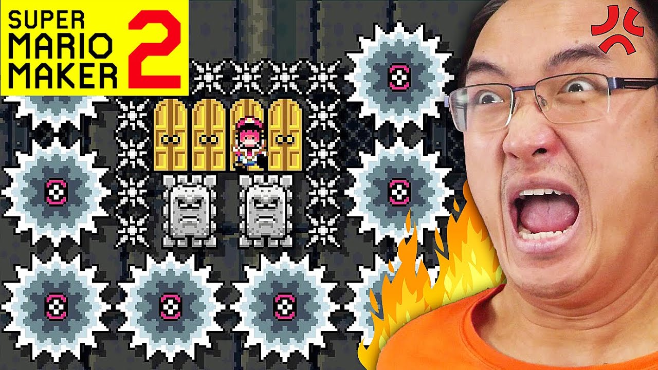 J'AI RAGÉ TOUTE LA JOURNÉE SUR VOTRE NIVEAU DE SUPER MARIO MAKER 2 !
