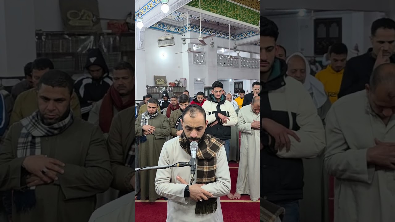 صلاة التراويح مسجد الفتح عزبة رياض الشيخ علي فرج