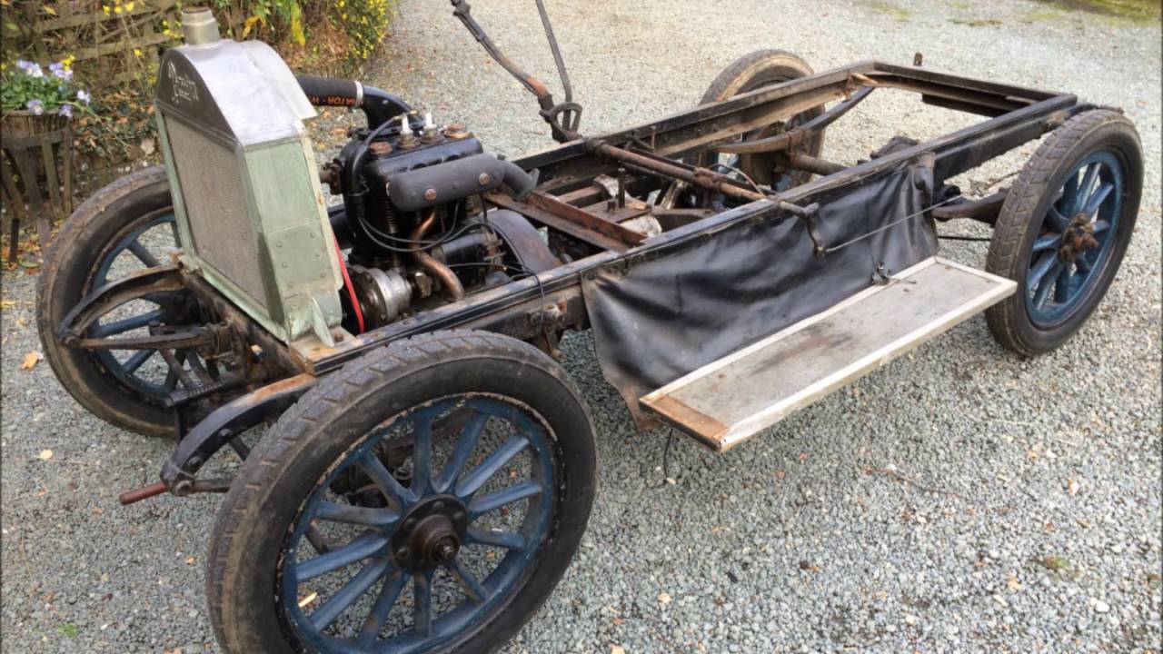 1909 LITTLE BRITON MOTORCAR - Discovery - First Start Up