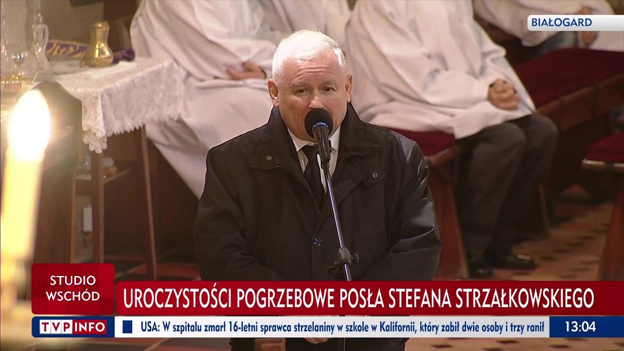 Prezes PiS Jarosław Kaczyński: Stefan Strzałkowski dbał o ludzi