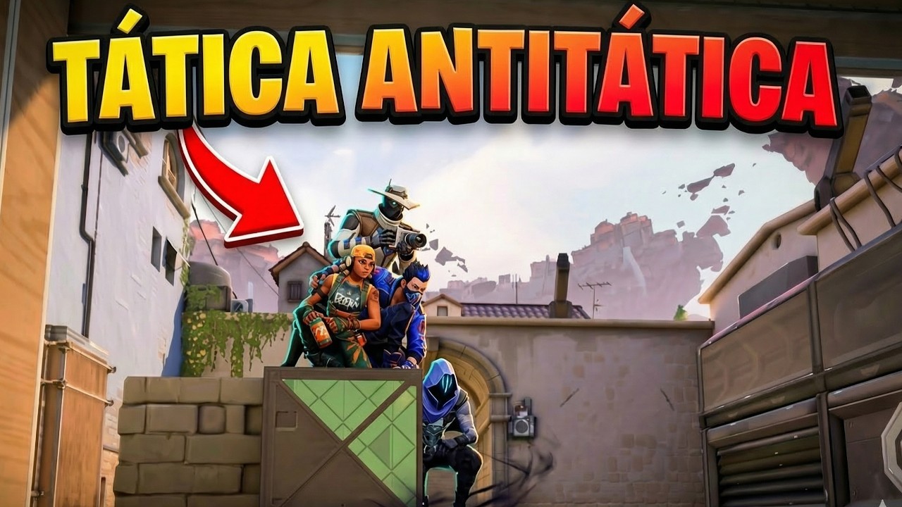 É VALORANT MAS... USAMOS O ANTITÁTICO FAKE | Valorant