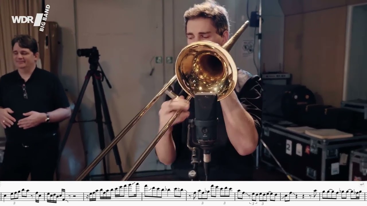 Running with Raphael - Solo Trombone Transcription - I'm Old Fashioned
