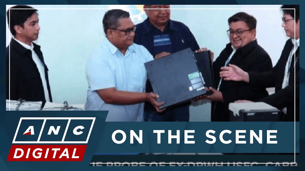 LOOK: DPWH surrenders computer, files of ex-DPWH Usec. Cabral to Ombudsman | ANC