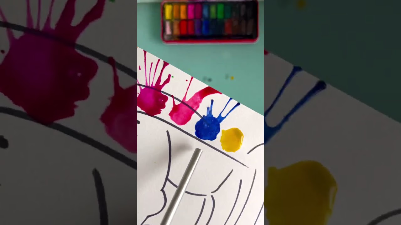 Colour Splash - Straw Art 🌈🎨