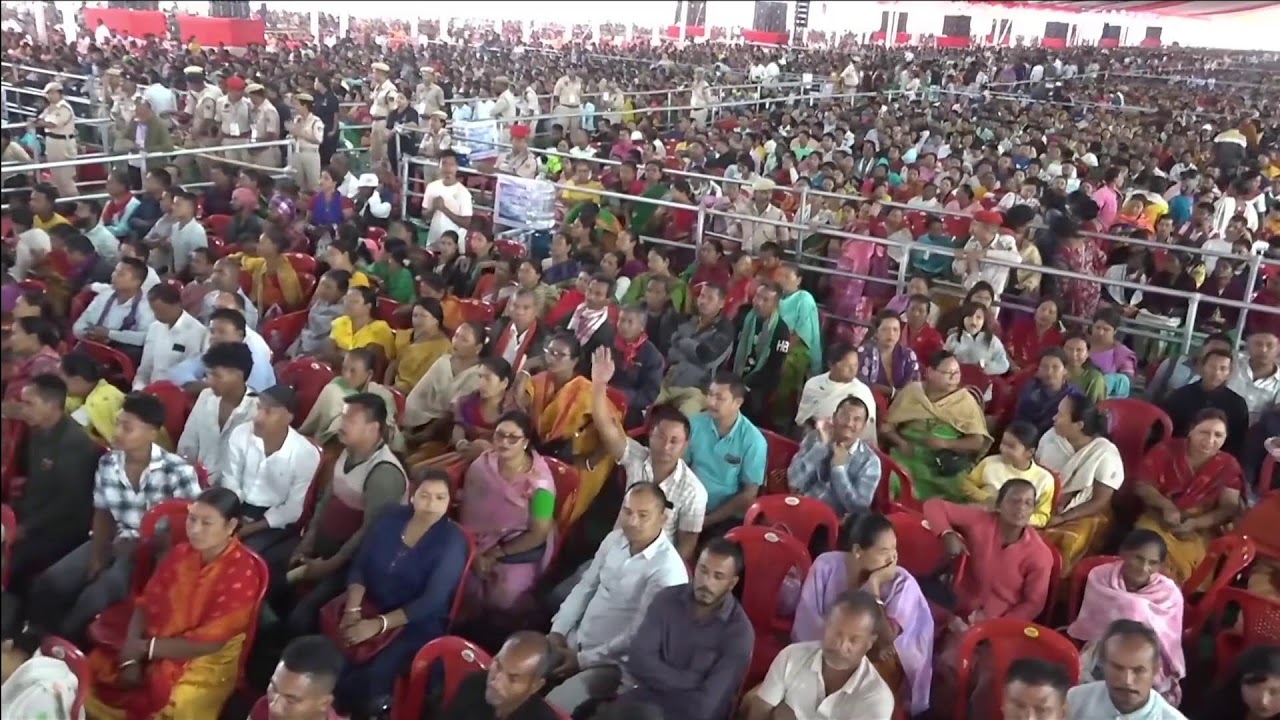 LIVE : PM Modi lays foundation stone for various development works in Kokrajhar, Assam via VC