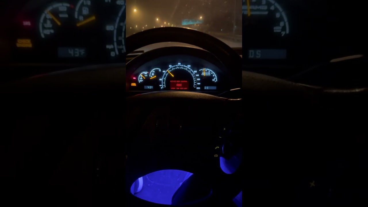 My stock 500hp Mercedes CL55 AMG with blown abc (coils coming soon) #mercedes #amg #amgmercedes