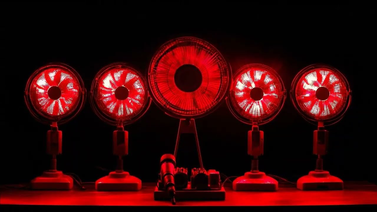 Fan Noise | Double Heater White Noise for Sleeping | Insomnia, Stress & Tinnitus Relief