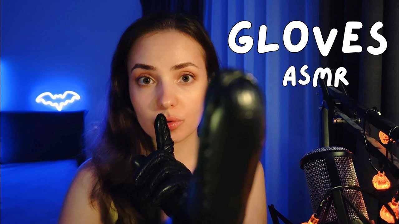 Pure Leather Gloves ASMR 🖤 Personal attention