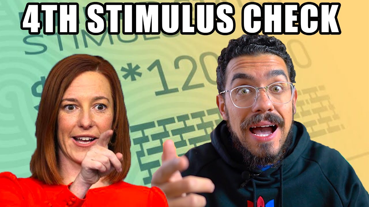 WOW! Will There Be a 4th Stimulus Check *Jen Psaki JUST SAID*