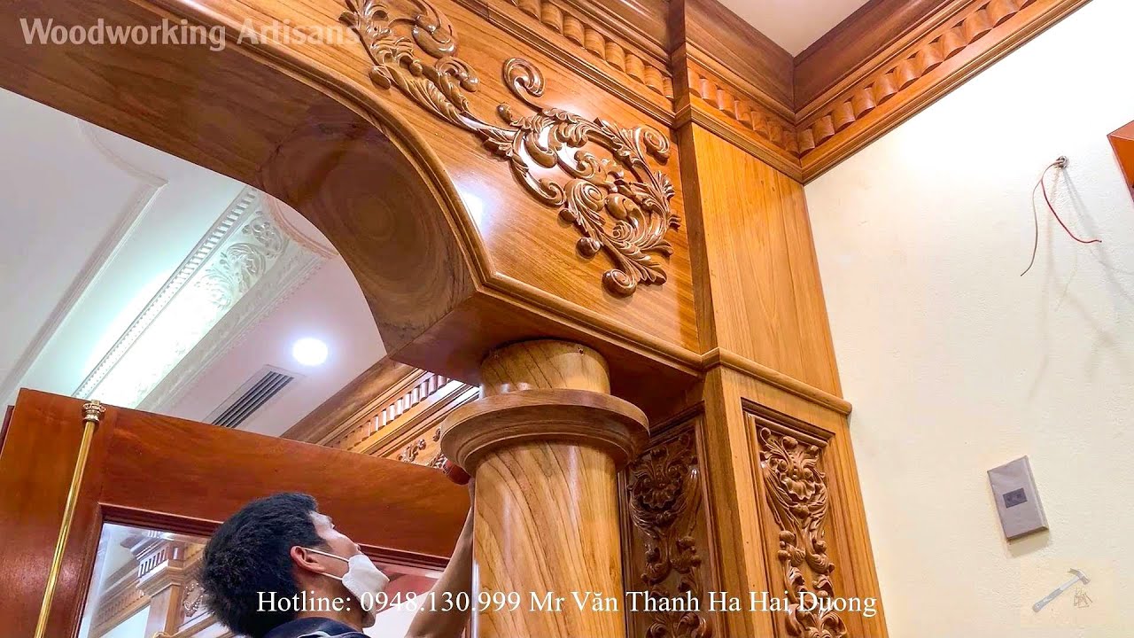 Amazing woodworking skills - Ultra chic latest interior design!