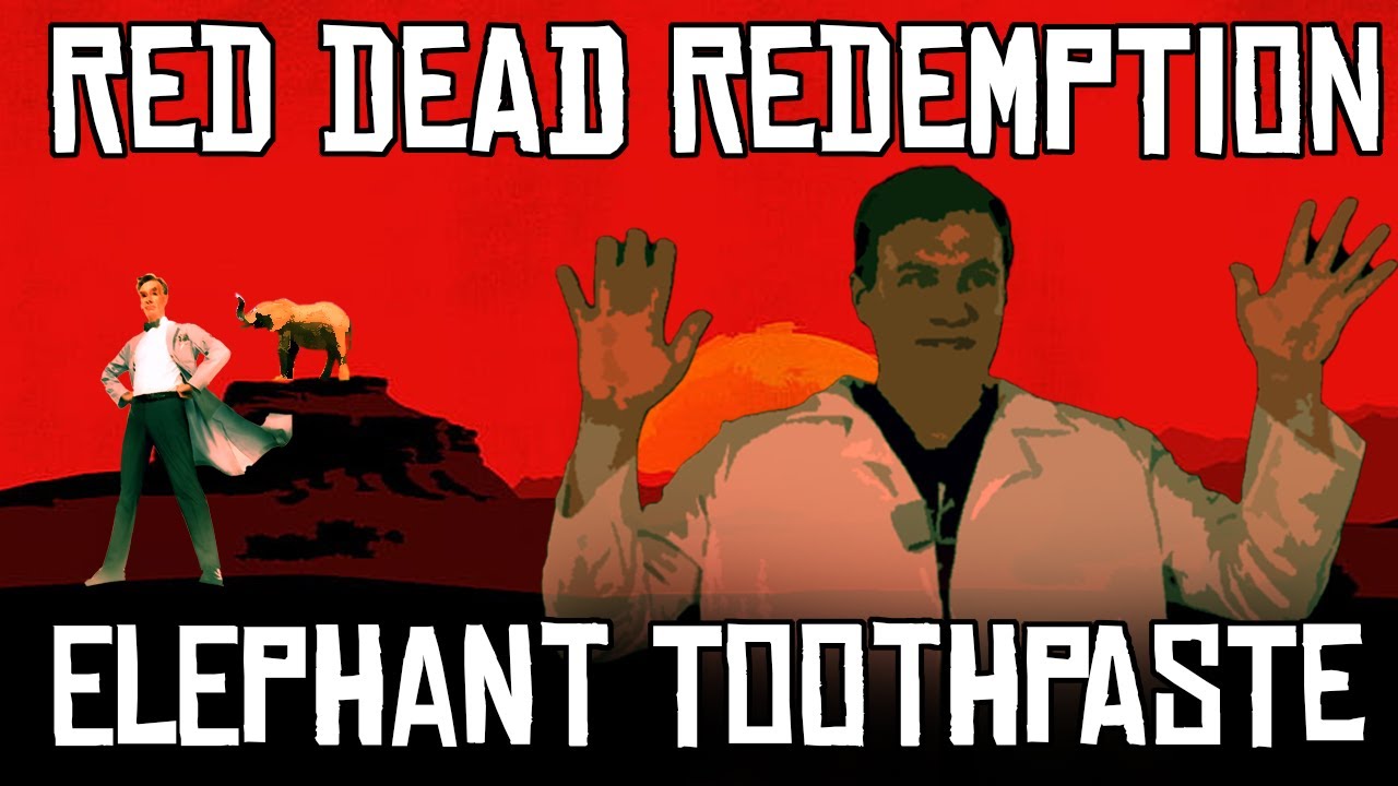 Red Dead Redemption Elephant Toothpaste