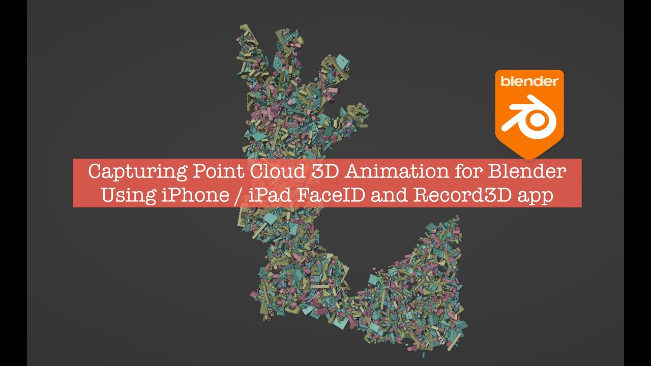 BSLIVE Record3D Point Cloud OBJ for Blender Geometry Nodes