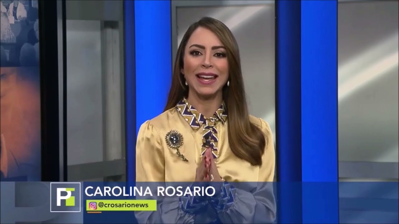 Carolina Rosario gold satin blouse ft. Michelle Galvan (11-13-2019)