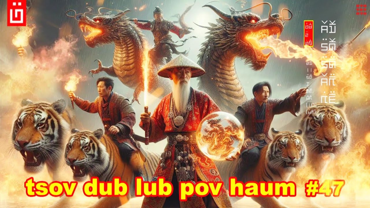 dab hais hmoob - tsov dub lub pov haum EP.47 phauj paj hav tshaum raug ntxhw tsuj tuag.