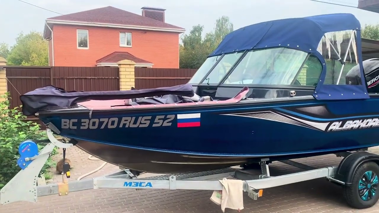 Обзор лодки Albakore 500 Fish и ее доработка.