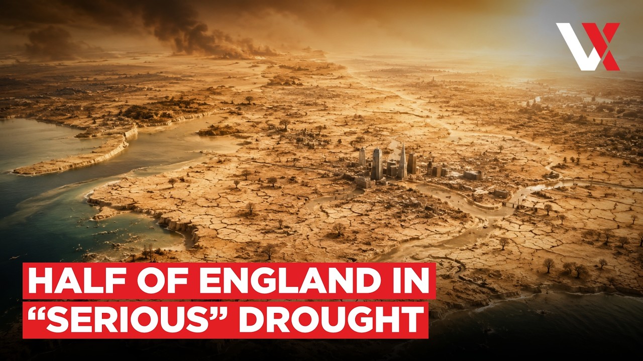 Half Of England Enters &ldquo;Serious Drought&rdquo; | Rivers Run Dry As Fourth Heatwave Hits Europe | VERTEX