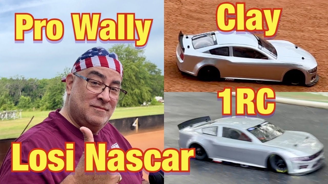 NASCAR Racing Concrete, 1RC track and Clay Oval with Guest Star Wally David