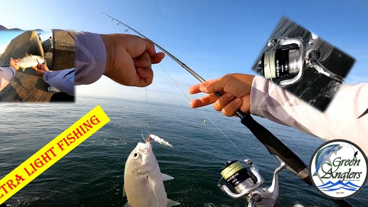 Ultra light Jigging | Fishing off the rock | Shimano Nexave | Littma The One UL rod...