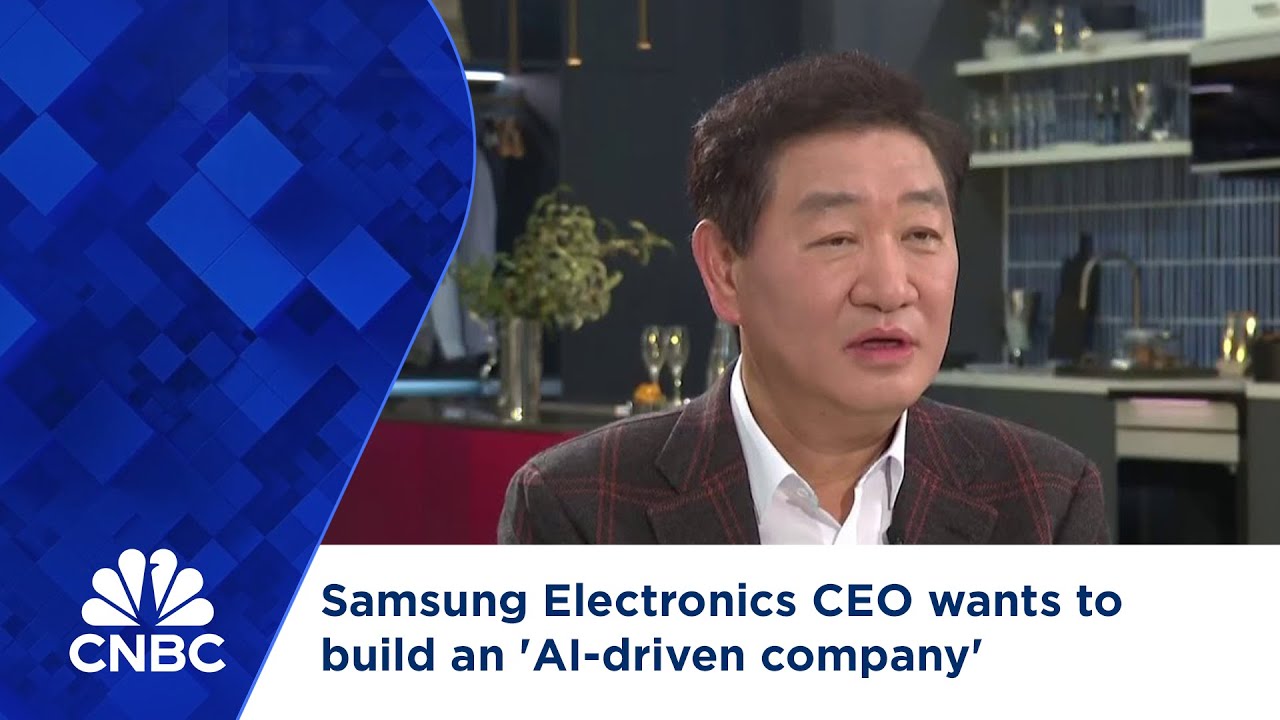 Samsung Electronics CEO wants to build an 'AI-driven company'
