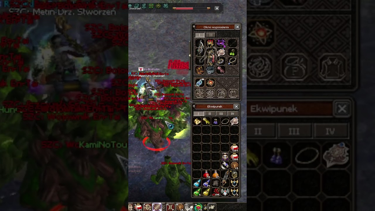 Ile dmg daje talizman+200 w metina na Szczelienie Czasu: Zaklęty Las #metin2 #test #polyphemos