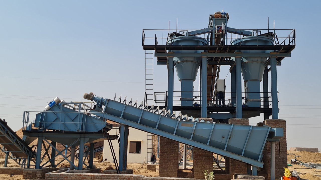 METOFABRIK, 75 TPH Sand Washing Plant.