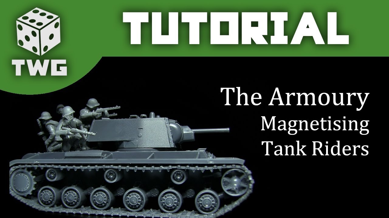 The Armoury: Magnetising Tank Riders For Bolt Action