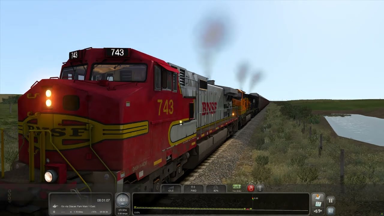 Train Simulator 2022 - [GE Dash 9-44CW] - BNSF V-CHCPTL [JAH-53] - 4K UHD
