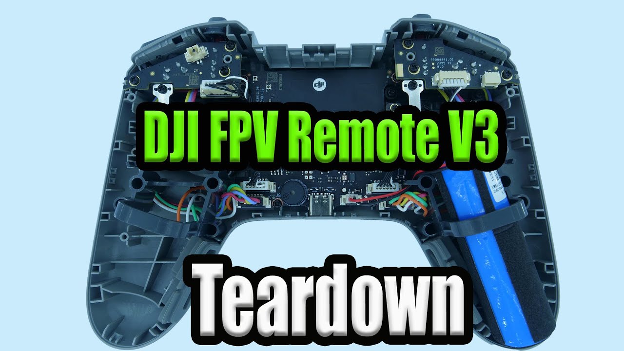 Разборка пульта DJI FPV Remote V3 — Ocusync больше нет!