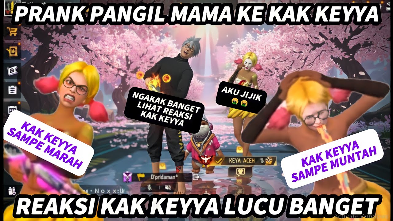 PRANK PANGGIL MAMA KE KAK KEYYA REAKSI NYA LUCU BANGET 🤣🤣
