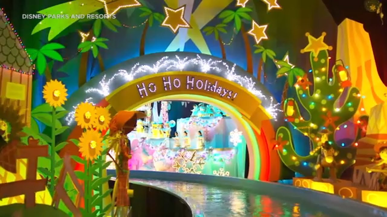 Exclusive behind-the-scenes look: Holiday transformation at Disneyland