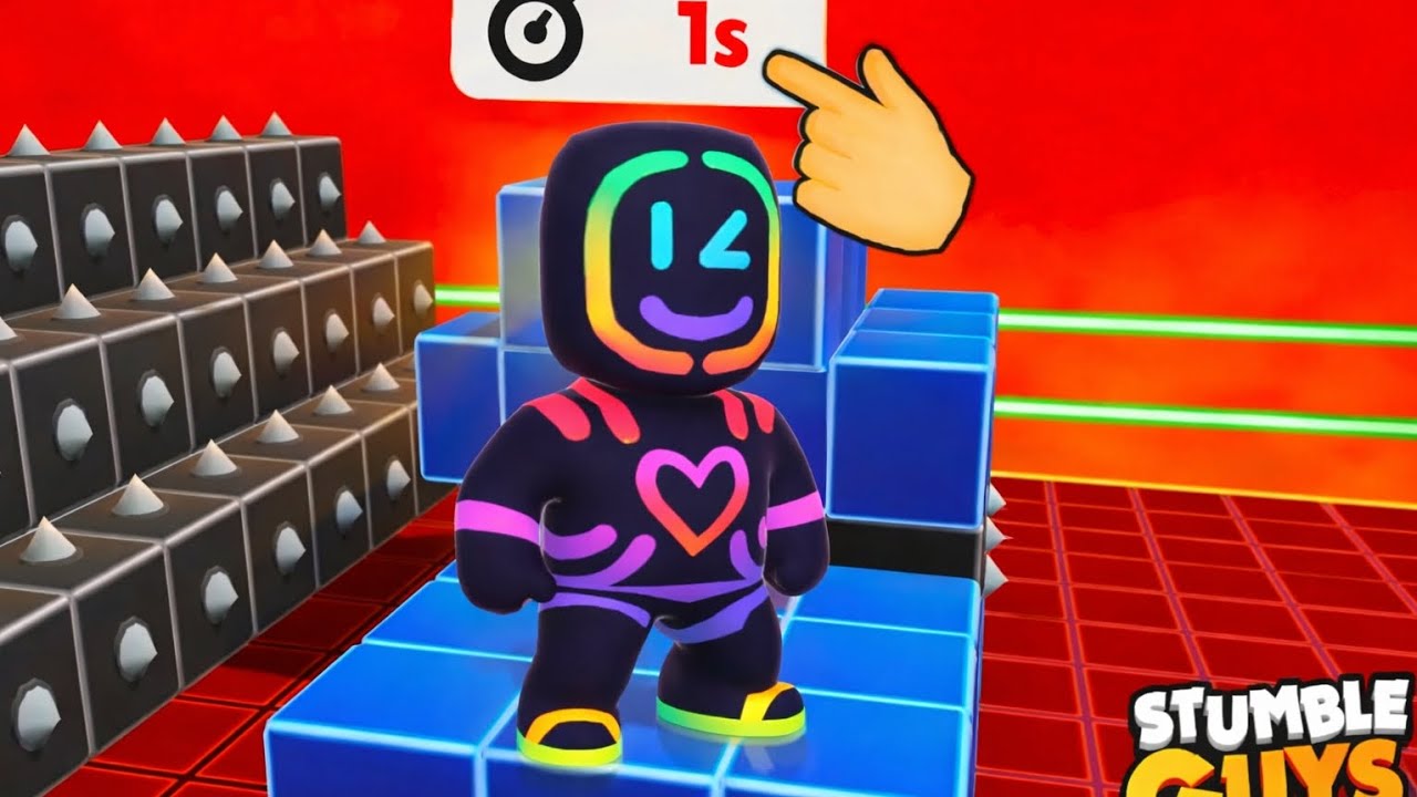 BLINKIT stumble guys BLOCK DASH CLASSIC time up game play 