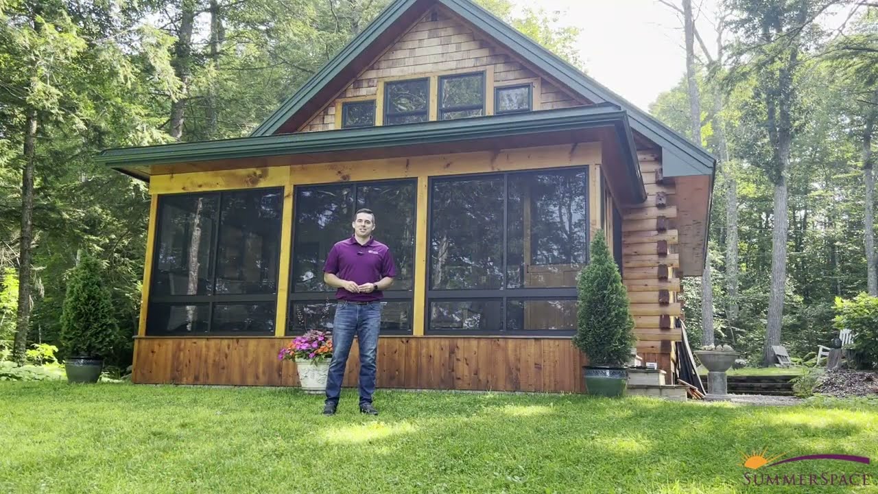 SummerSpace Porch Enclosure System Installation | Porch Panel Installation | Maine