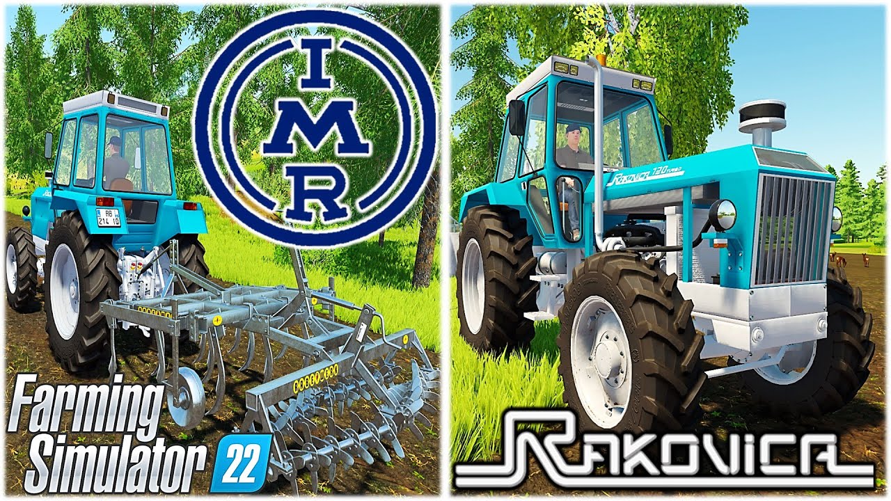 Farming simulator Mods in Action `| IMR Rakovica 120/135 Turbo `| with open parts doors and hood
