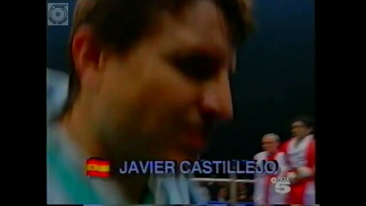 Javier CASTILLEJO 🇪🇸 vs 🇮🇹 Santo COLOMBO [19-02-1994] [🇪🇺 EBU Sp. Welter]