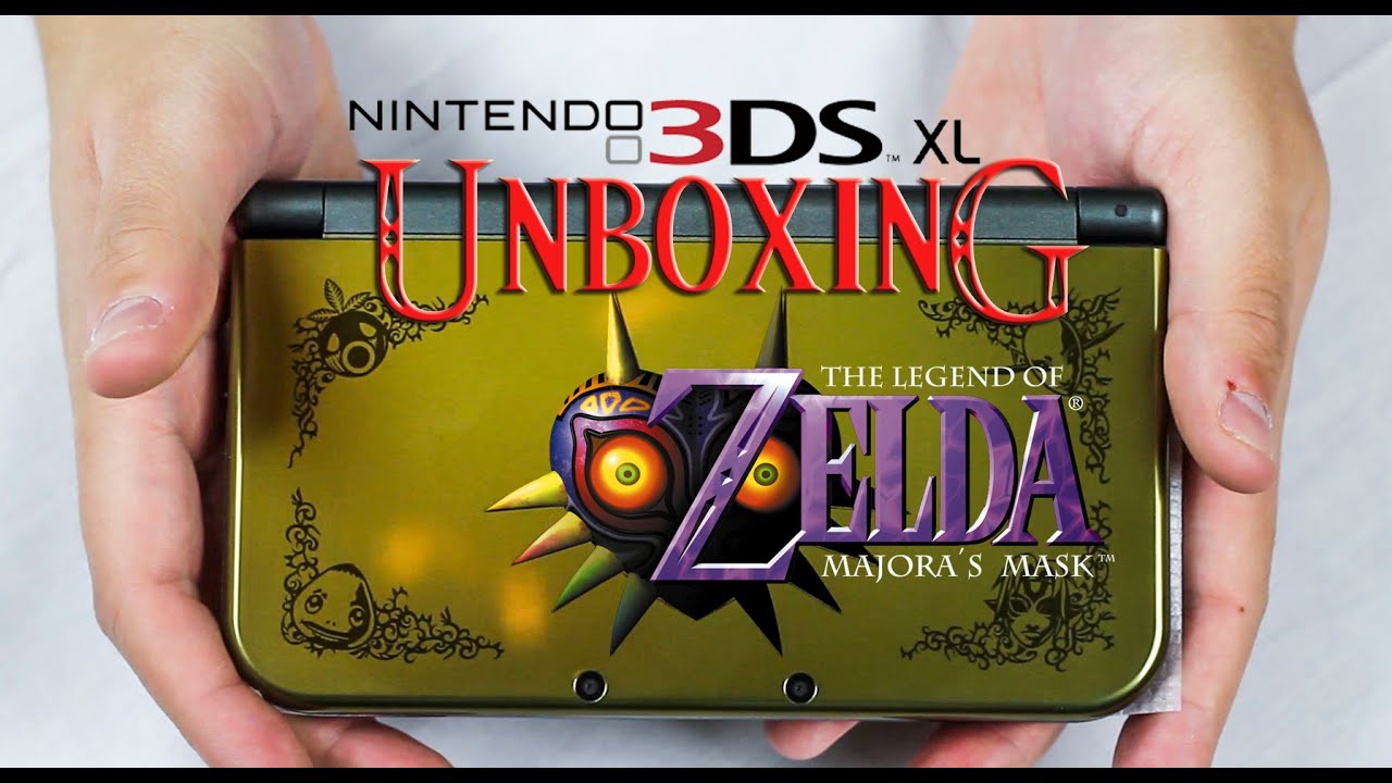 Majoras Mask NEW 3Ds unboxing