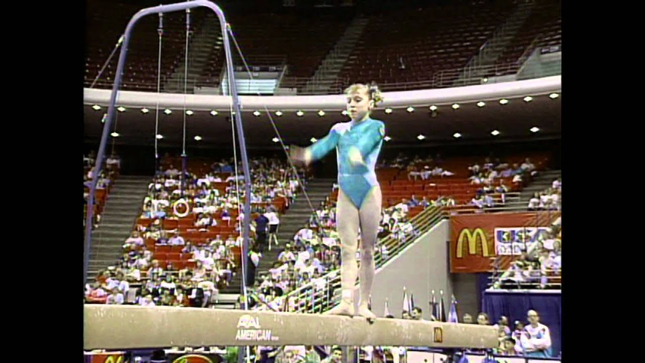 Elodie Lussac - Balance Beam - 1994 McDonald's American Cup