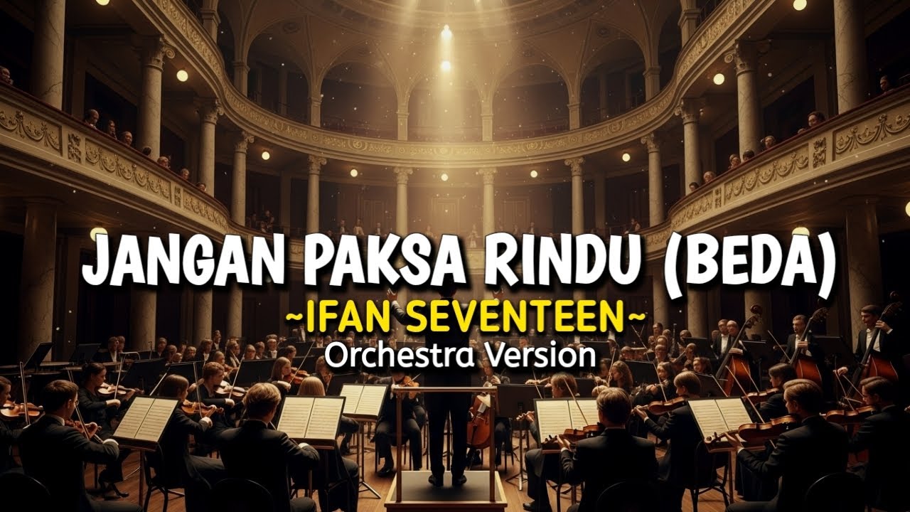 Jangan Paksa Rindu (Beda) - Ifan Seventeen - Orchestra Ver | Slurr Cover (Official Lyric Video)