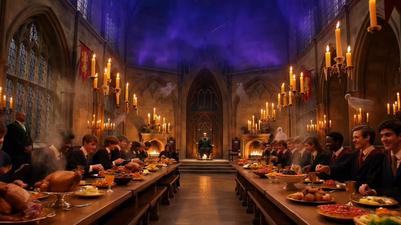 Hogwarts Great Hall  #harrypotter #harrypotterfan