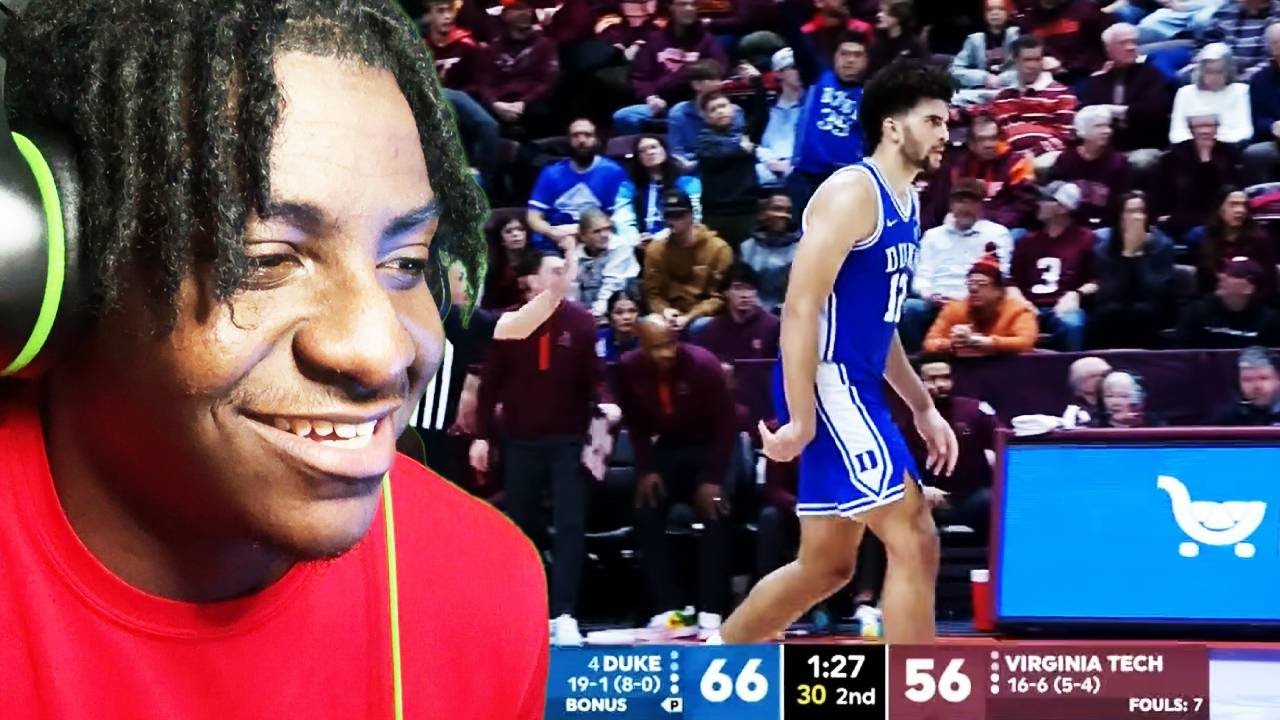 BOOZER A BULLY?!! Duke Blue Devils vs. Virginia Tech Hokies Full Game Highlights REACTION!