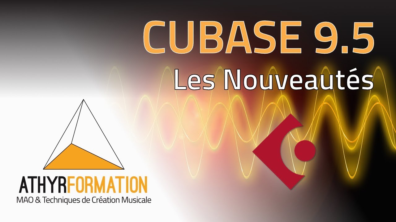 Cubase Pro 9.5 - Les Nouveaut&eacute;s