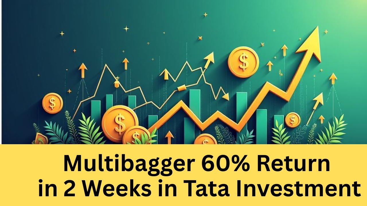 Multibagger Return (60%) in 2 Weeks by Tata Invenstment Stock