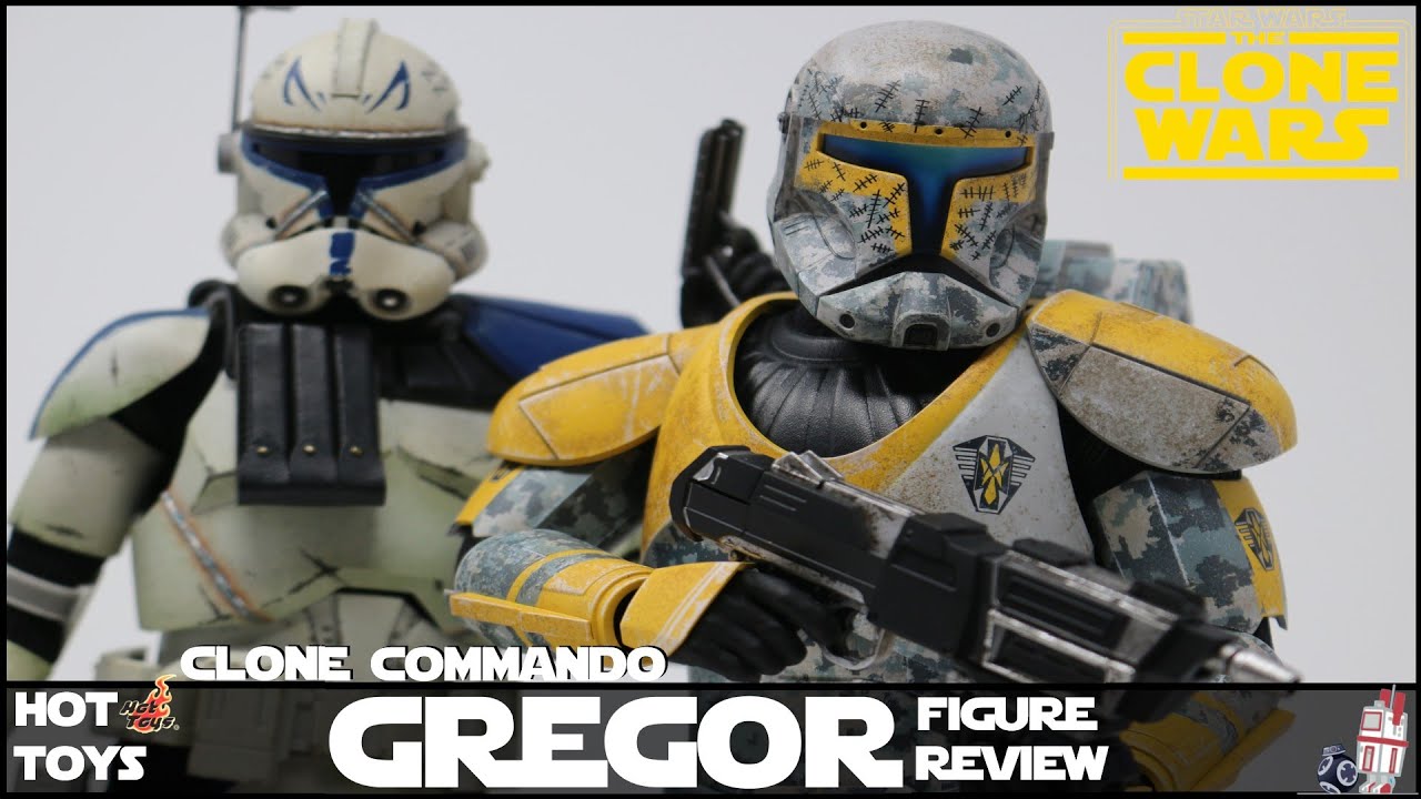 Why Would They Name A Clone Greg?..Hot Toys Clone Commando Gregor (The Clone Wars) Review