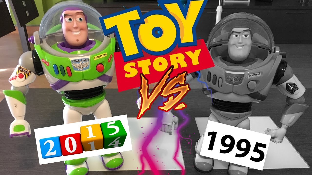 BUZZ LIGHTYEAR 2015 VS 1995