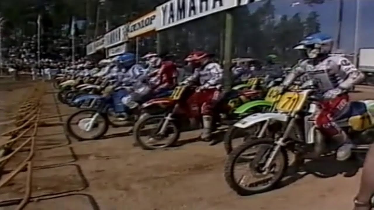 Motocross 500cc GP 1986 Vimmerby, Sverige