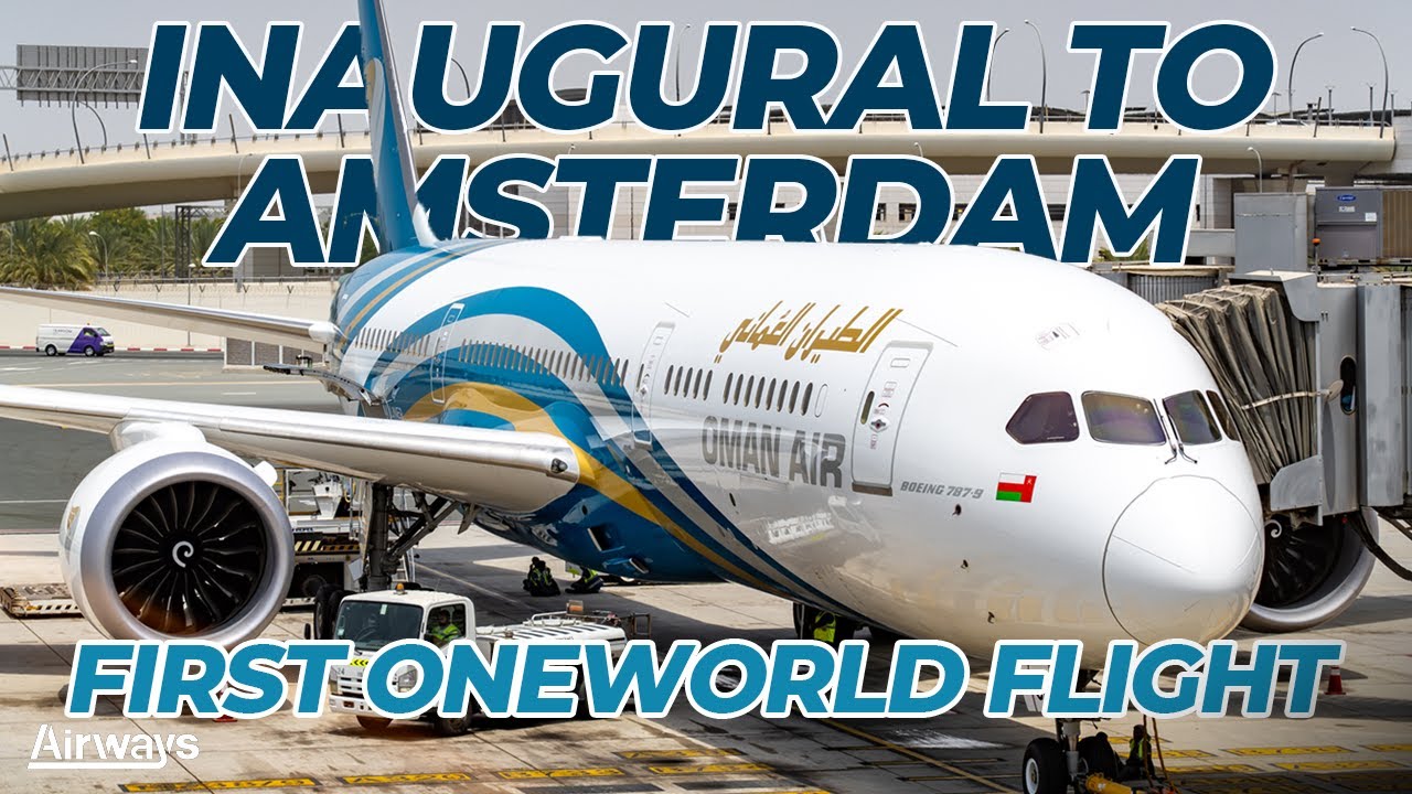 Flying Oman Air's stunning Business Class to Amsterdam for the first time