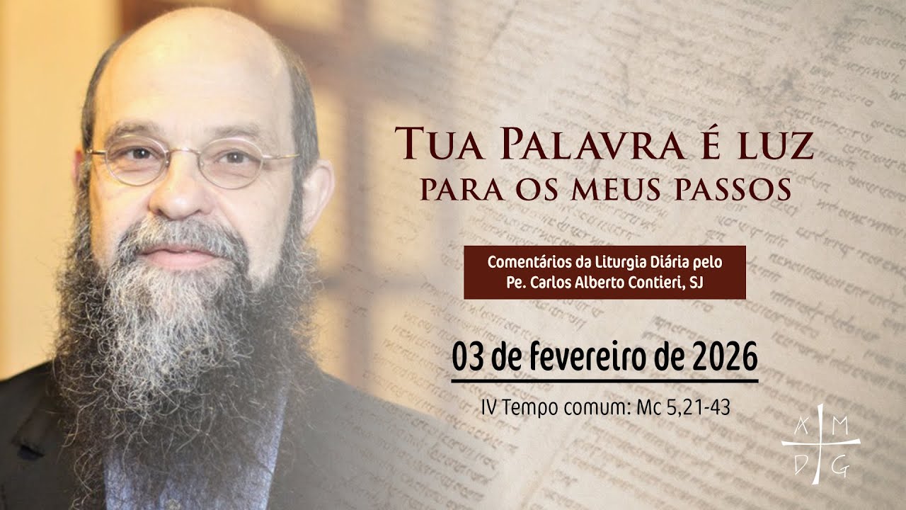 Tua Palavra é luz para os meus passos | 03 de fevereiro de 2026