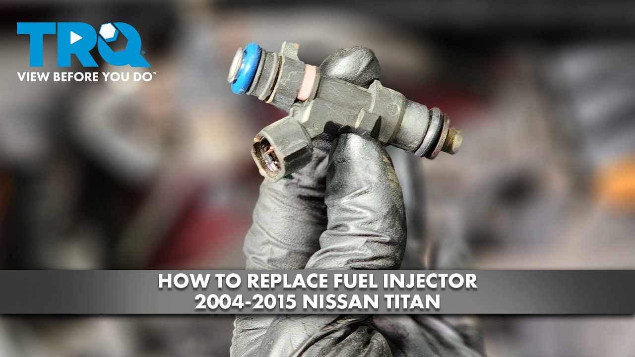 Как заменить топливную форсунку на Nissan Titan 2004-2015