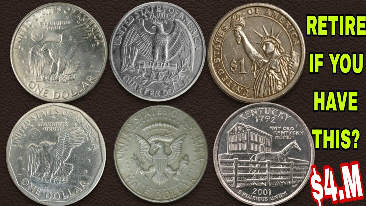 Top 6 Most Valuable US Coins | Rare & Historic Quarters, Half Dollars & Dollars